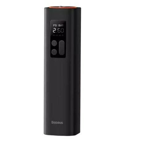 Baseus Super Mini Inflator Pump With 4 Built-In Modes, 12V, Black - eXtra
