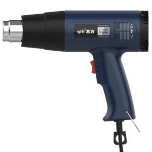 Qr A Qili High Quality Heat Gun Portable Hot Gun Lcd Digital Display Heat Gun Shrink Wrap