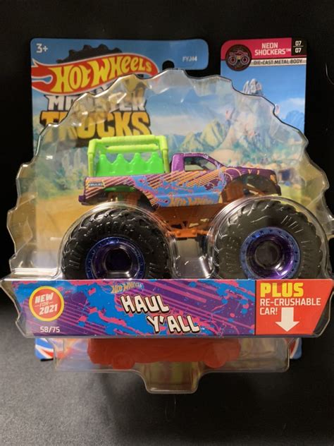 Hot Wheels MONSTER TRUCKS HAUL Y ALL ホットウィール モンスタートラック ホール ヨール 乗用車 売買されたオークション情報yahooの商品情報を