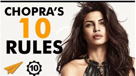 Priyanka Chopras Top 10 Rules For Success Youtube