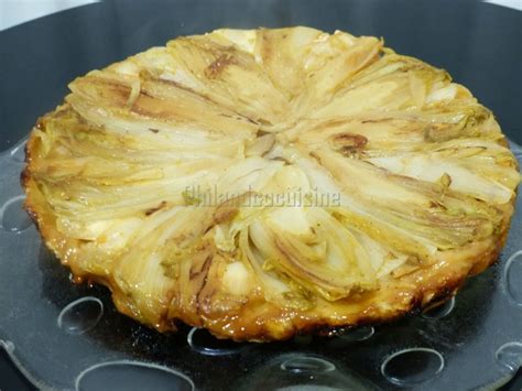 Tatin d endives au chèvre et à l orange Recette par PHILANDCOCUISINE