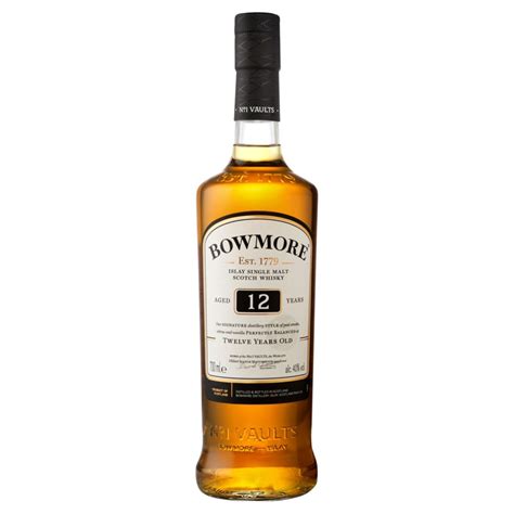 Bowmore Islay Single Malt Scotch Whisky 12 Year Old 700mL Bottle Web