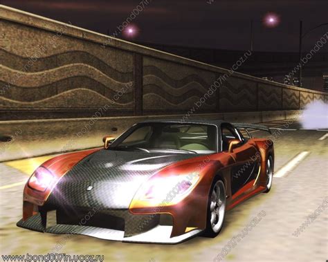 Автомобиль для Need For Speed Underground 2 Mazda RX 7 Veilside