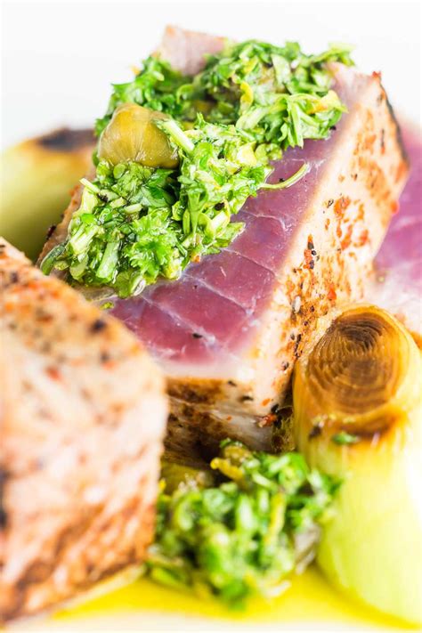 Tuna Steak With Lemon Caper Sauce Krumpli