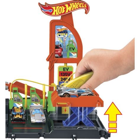 Mattel Hot Wheels City Super Recharge Fuel Station HTN79 Toys Shop Gr