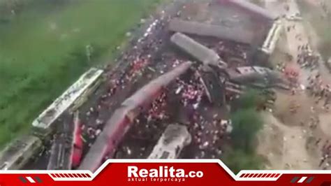 Begini Kronologi Tabrakan 3 Kereta Di India Yang Tewaskan 288 Orang