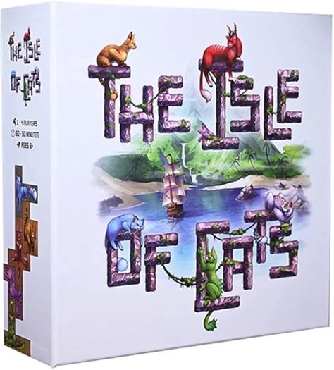 The City Of Games The Isle Of Cats Board Game Multi Colored Tcok