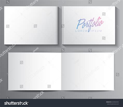 Hard Cover Book Template Vector Illustration Stock Vector (Royalty Free ...