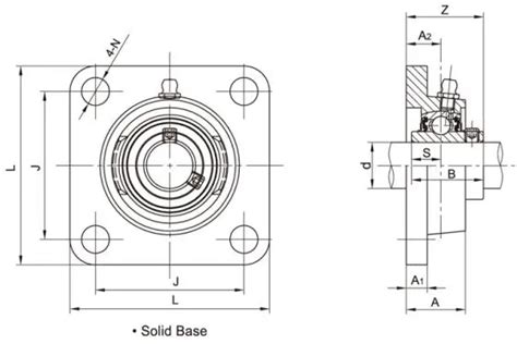 Ssucf A Stainless Mounted Bearing Deyuan Smart Technology Fujian