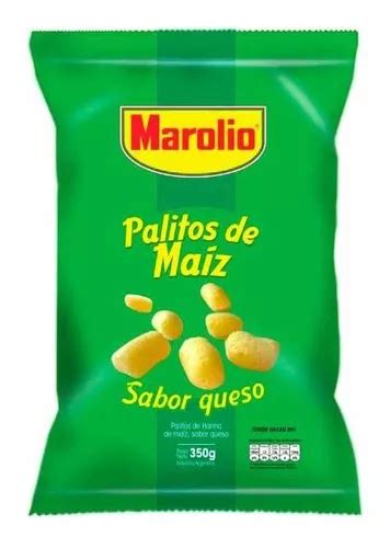 Pack X 6 Unid Palitos Queso 350 Gr Marolio Snack