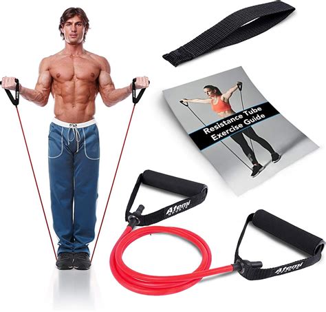 Buy Atemi Sports Resistance Band With Handles Door Anchor Gym