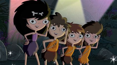 Image Fireside Girls In Stone Age Phineas And Ferb Wiki Fandom Powered By Wikia