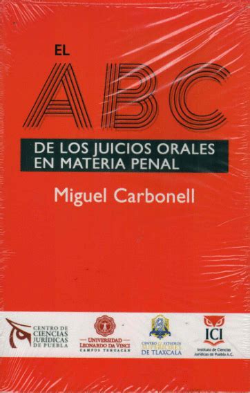 El Abc De Los Juicios Orales En Materia Penal Librería León