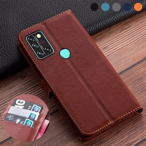 Luxury Leather Flip Case For UMIDIGI A9 Pro Wallet Book Style Card