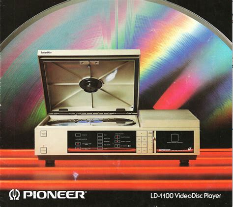 Laserdisc Player Meet The Pioneer Ld 1100 Hollywood Laserdisc