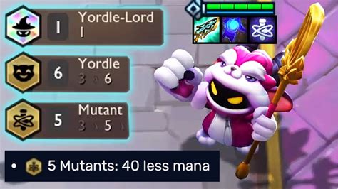 Mana Less Mutant Yordle Lord Veigar Tft Set Youtube