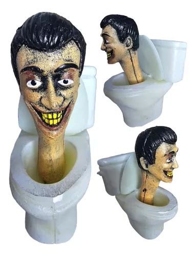 Figura Juguete Terror Taza Wc Skibidi Toilet Env O Gratis