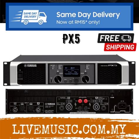 Yamaha Px5 2 Channel Power Amplifier Px 5 Px5 Shopee Malaysia