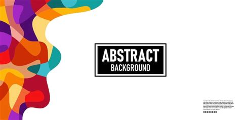 premium vector full color liquid abstract background