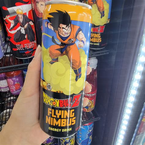 Dragon Ball Z Flying Nimbus Energy Drink | The Geeky Oasis