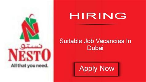 Nesto Hypermarket Careers Explore Dubai Job Vacancy Opportunities