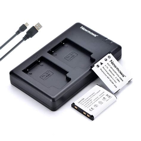 Newmowa Np Np S Replacment Battery Pack And Dual Usb Charger