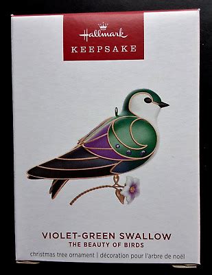 Hallmark Beauty Of Birds Violet Green Swallow Th Series