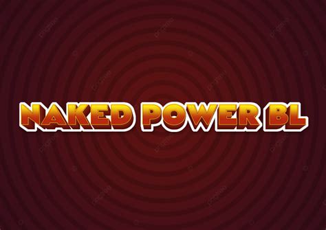 Nakedpowerbl Regular Font English Fonts Pngtree