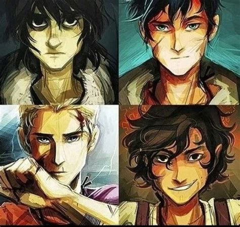 Percy Jackson Leo Valdez Nico Di Angelo And Jason Percy Jackson