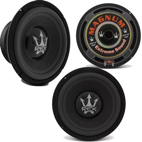 Falante Subwoofer Magnum Rex Polegadas W Rms D Telsom