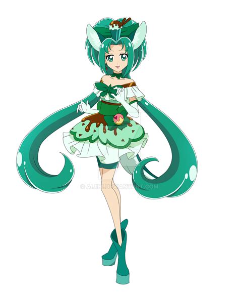 Cure Mint Kira Kira A La Mode Style By Aijihi On Deviantart