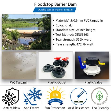 Floodstop Barrier Dam Buy Temporary Flood Protection Barriers