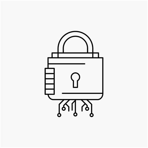 Lock Cyber Security Vector Hd Png Images Security Cyber Lock