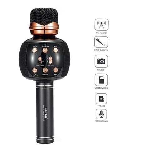 WS-2911 Multifunctional Handheld Wireless Vocal Microphone - WS-2911