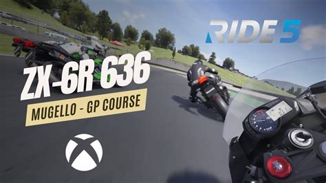 Full Lap Kawasaki ZX 6R 636 Mugello GP Course Italy Ride 5