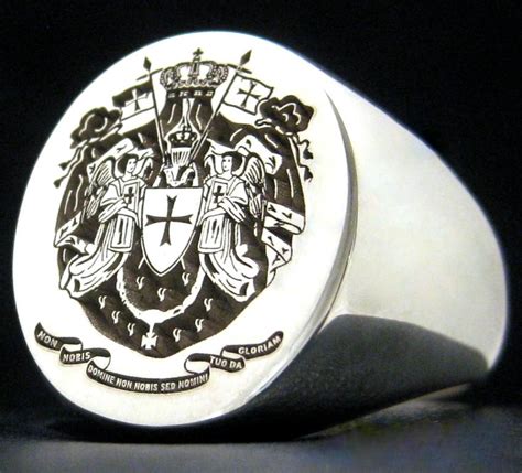 Knights Templar Signet Ring