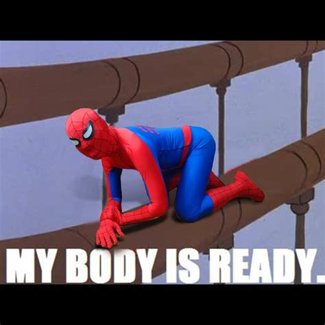 My Body Is Ready 60 S Spider Man Know Your Meme