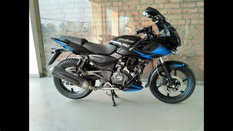 2019 Bajaj Pulsar 220f Black And Blue Color Abs Or Not Patna Bikes