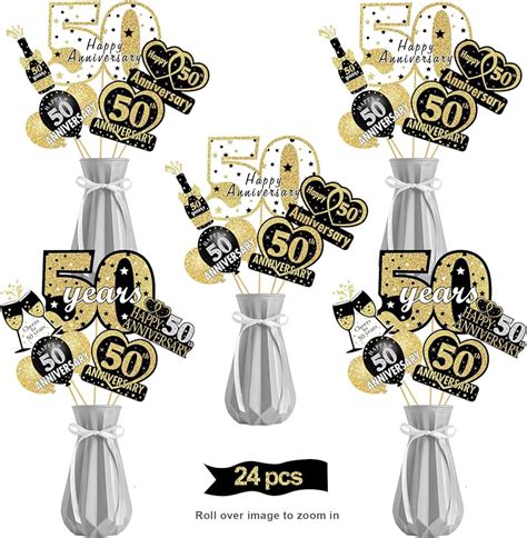 50th Table Decorations 50th Table Decorations For A Memorable