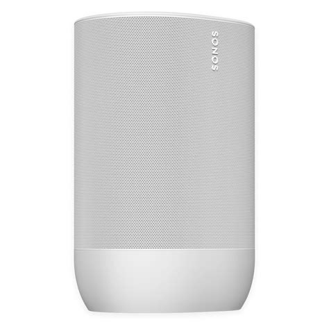 Sonos Move Portable Smart Speaker Lunar White At Gear Music