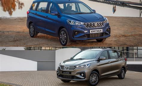 Updated Suzuki Ertiga Vs Top End Toyota Rumion Topauto