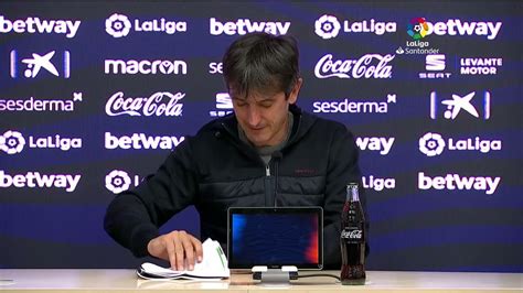 Rueda De Prensa Levante UD Vs SD Huesca YouTube