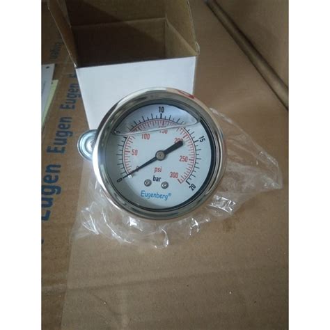 Jual Pressure Gauge RO 20 Bar Drat Tengah Shopee Indonesia