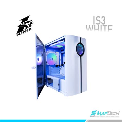 CASE GAMER 1STPLAYER FD3 WHITE ATX - Maptech Perú