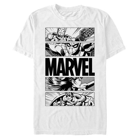 Men's Marvel Graphic Panels T-Shirt– The Comic Mint