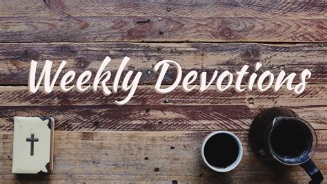 Connect Church Weekly Devotions