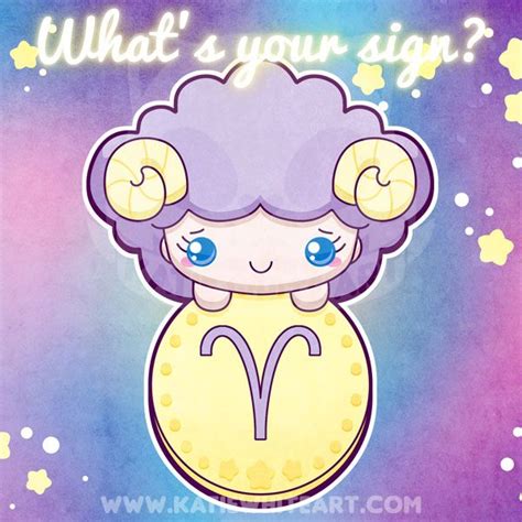 Kawaii Zodiac Aries By Pai Thagoras On Deviantart 12 Signos Del