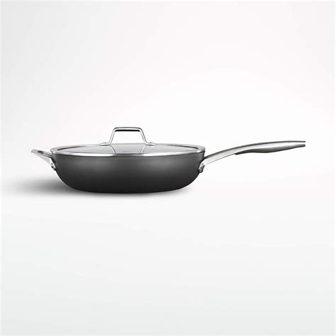 Calphalon Premier Non Stick Mineral Shield 13 Deep Skillet With Lid