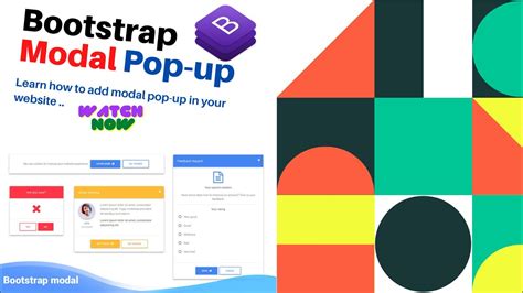 How To Use Bootstrap Modal Popup In Website Hindi English YouTube