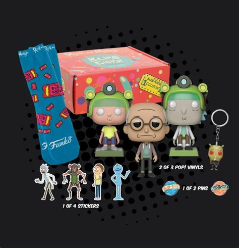 Funko Rick Morty Blips Chitz Mystery Box